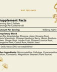 Gut Feelings Supplement Facts