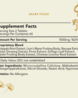 HAO Life Sharp Focus Supplement Facts
